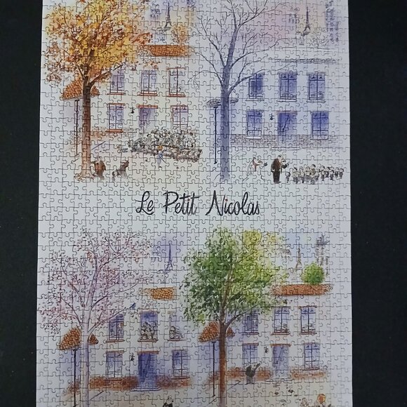 Grafika Le Petit Nicolas Les Quatre Saisons Jigsaw Puzzle, 1000 Pieces - Picture 2 of 3